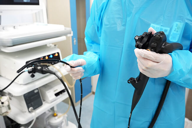 痛みを軽減した内視鏡検査